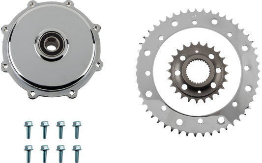 Drag Specialties 530 Chain Conversion Kit for 2017-2024 Harley Touring FLHR FLHT