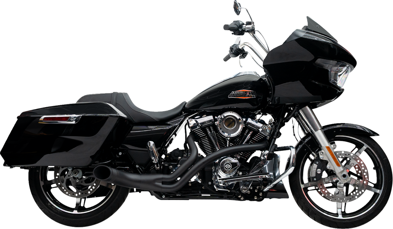 Trask Up Yours 2-1 Black Exhaust System fits 2017-2025 Harley Touring TM-5760BK