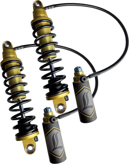 Legend REVO ARC Remote Reservoir 14" Standard Rear Shocks 2014-24 Harley Touring