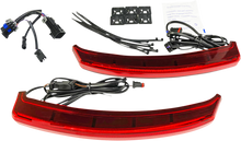Custom Dynamics Red LED Saddlebag Lights 2019-2023 Indian Challenger Chieftain