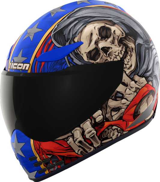 Icon Domain Revere Glory Unisex Adult Motorcycle Street Race Full Face Helmet