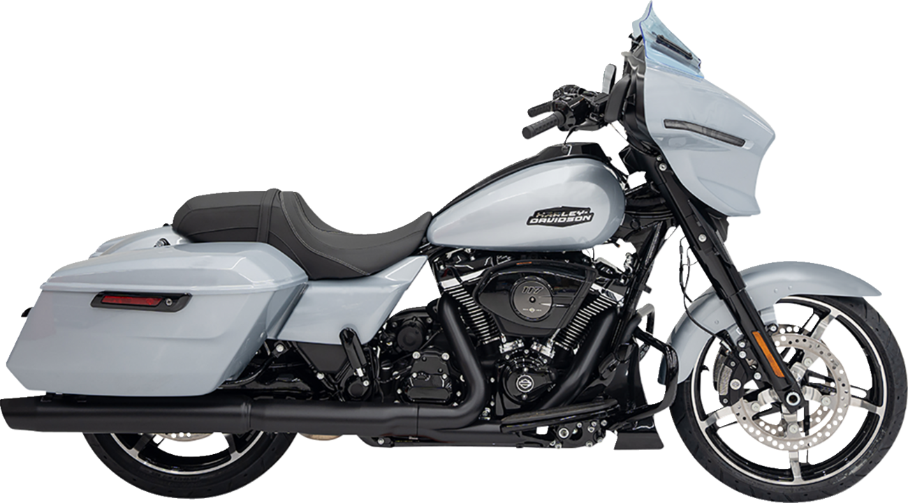 Klock Werks Kolor Flare 8" Blue Ice Windshield for 2023-2025 Harley Street Glide