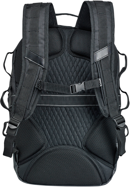 Biltwell Black Exfil-48 Molle Motorcycle Sissy Bar Backpack Bag for Harley