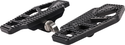 Thrashin Apex Mini Front/Rear Black Floorboards for 1957-2017 Harley Davidson