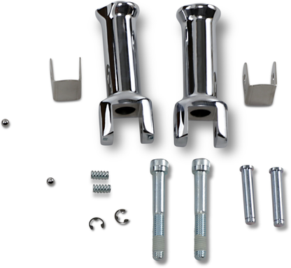 Drag Specialties Passenger Foot Peg Mount Kit 2018-2026 Harley Softail Models