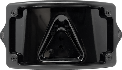 Kodlin Elypse Black Curved LED License Plate Kit for 3-Hole Mount Harley Models