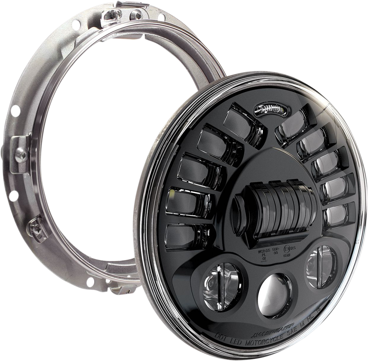 Custom Dynamics ProBEAM Adaptive Motorcycle Headlight 1994-2013 Harley Touring