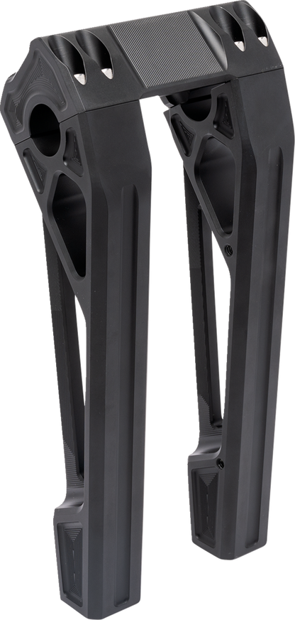 Kodlin Fastback Black 10" Straight Handlebar Risers for 2018-2024 Harley Softail