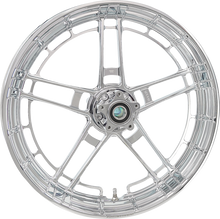 Arlen Ness Flatline Chrome 21" x 3.5" Front Motorcycle Wheel for Harley Davidson