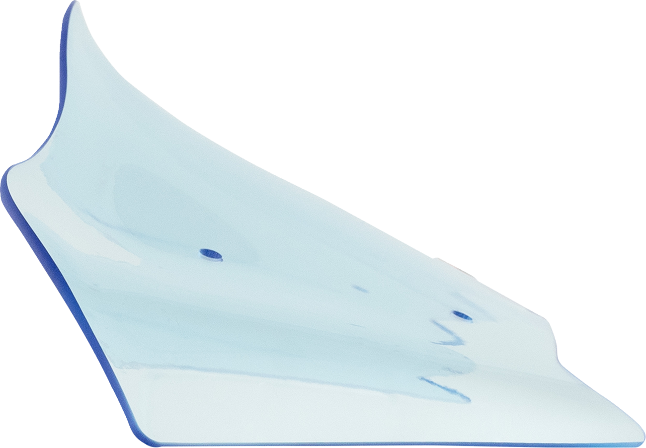 Klock Werks Kolor Flare 8" Blue Ice Windshield for 2023-2025 Harley Street Glide
