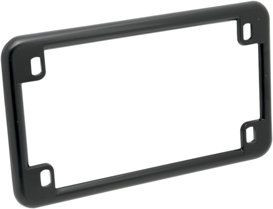 Chris Products 4"x7" Motorcycle Universal Black License Plate Frame Harley