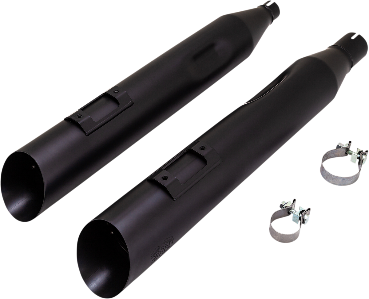 Vance & Hines Blackslash Slip On Exhaust Mufflers fits 2017-2024 Harley Touring