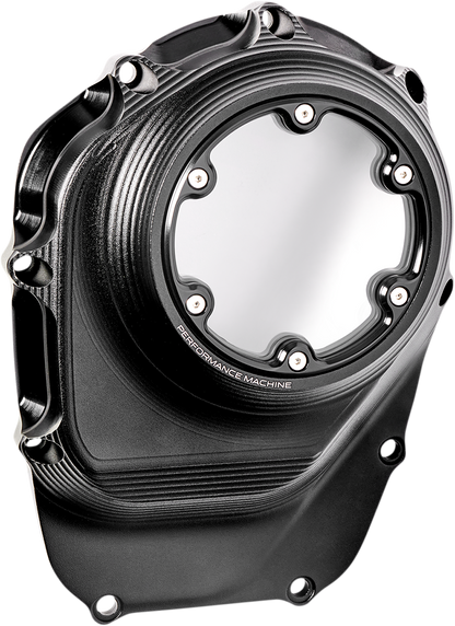 Performance Machine Vision Black Ops Cam Cover 2017-2021 Harley Touring Softail