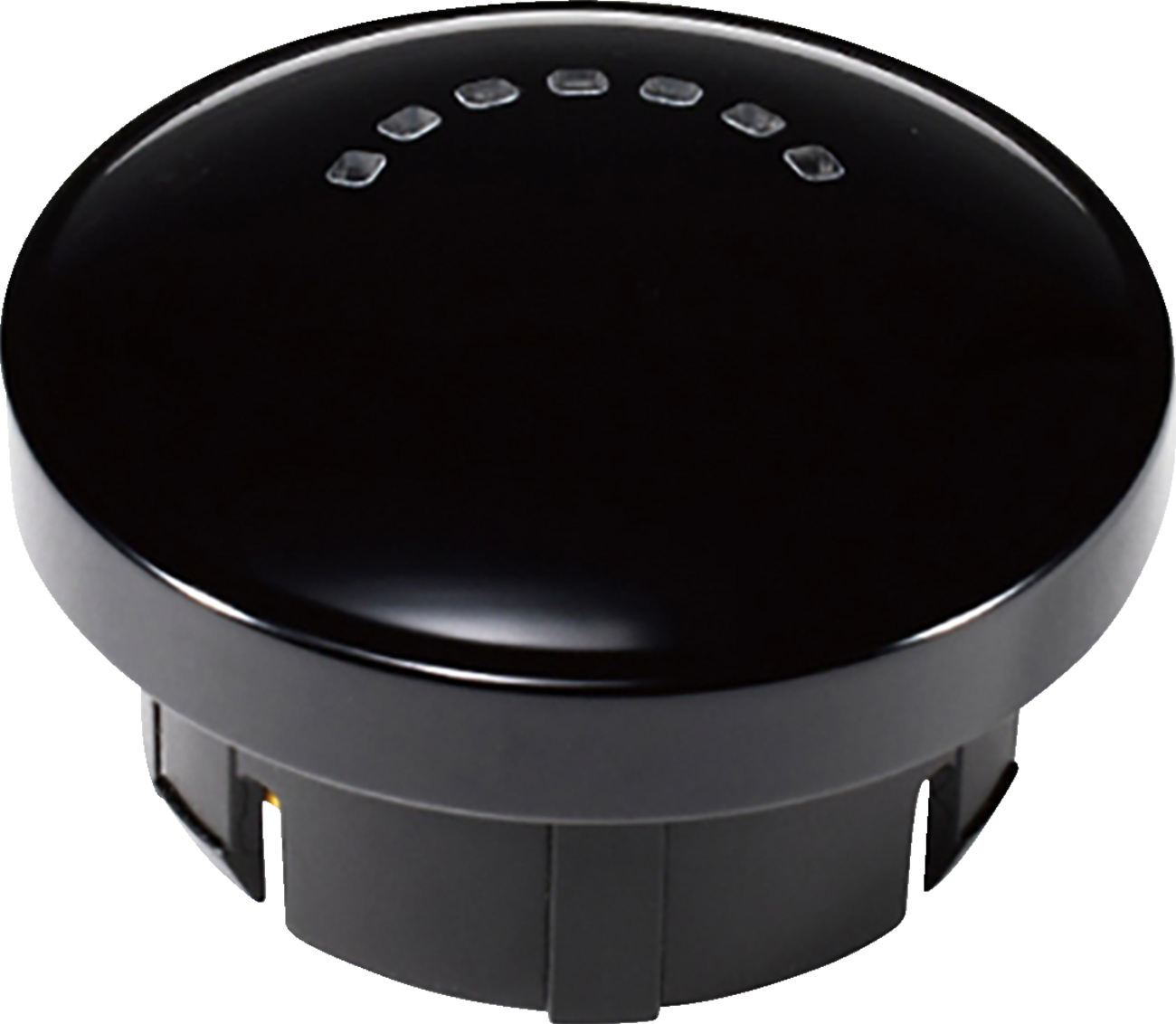 Drag Specialties Black LED Fuel Gauge for 2008-2025 Harley Touring Softail Dyna