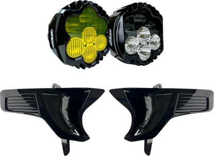 Custom Dynamics Shark Demon Headlight Fog Light Kit 2023-2025 Harley Road Glide
