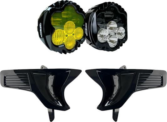 Custom Dynamics Shark Demon Headlight Fog Light Kit 2023-2025 Harley Road Glide