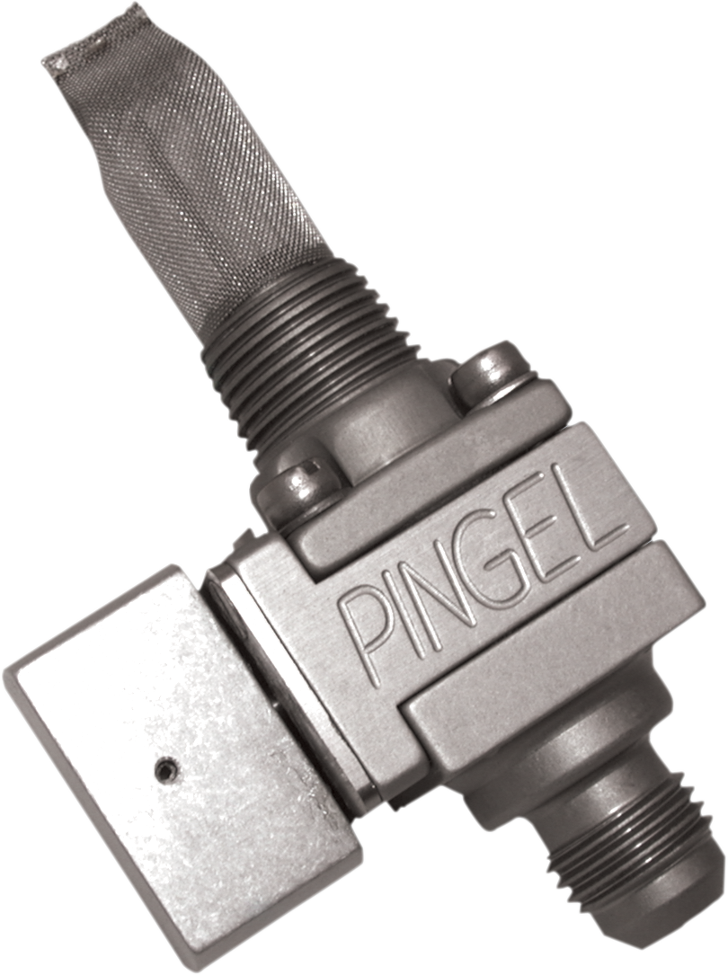 Pingel Guzzler 3/8 Down Outlet Motorcycle Gas Fuel Tank Petcock fits Harley