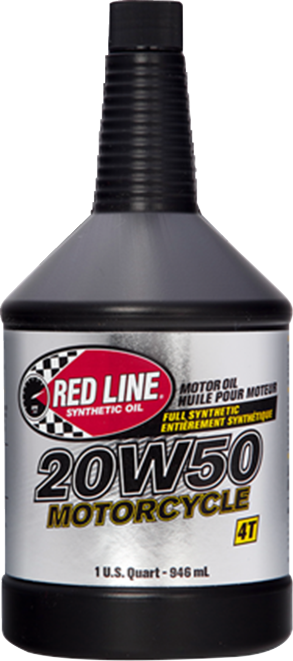 Red Line 1 Quart 20W-50 Synthetic Motor / Engine Oil for Harley Davidson