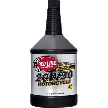 Red Line 10 Quarts 20W-50 Synthetic Motor / Engine Oil for Harley Davidson
