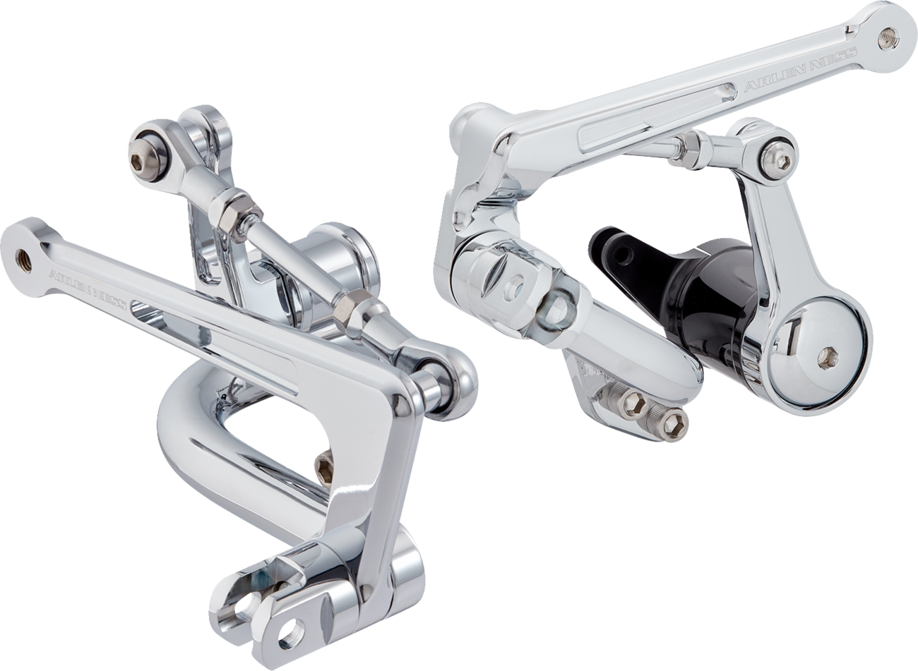 Arlen Ness Chrome Mid Control Kit for 2023-2024 Harley Road Street Glide 420-131