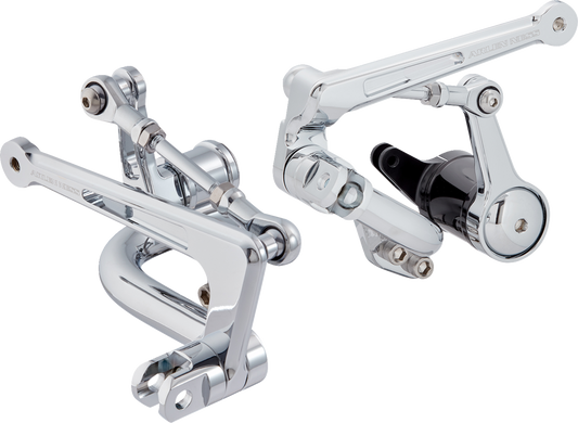 Arlen Ness Chrome Mid Control Kit for 2023-2024 Harley Road Street Glide 420-131