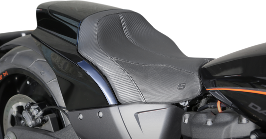 Saddlemen GP-V1 Faux Carbon Fiber Solo Seat for 2019-2020 Harley FXDR 114