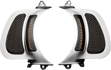 Custom Dynamics LED Fairing Vent Inserts 2015-2024 Harley Road Glide Models