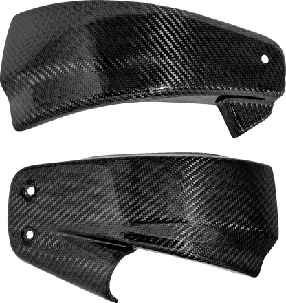 Saddlemen Carbon Fiber Gloss Side Covers fits 2018-2024 Harley Softail FLFB FXBR