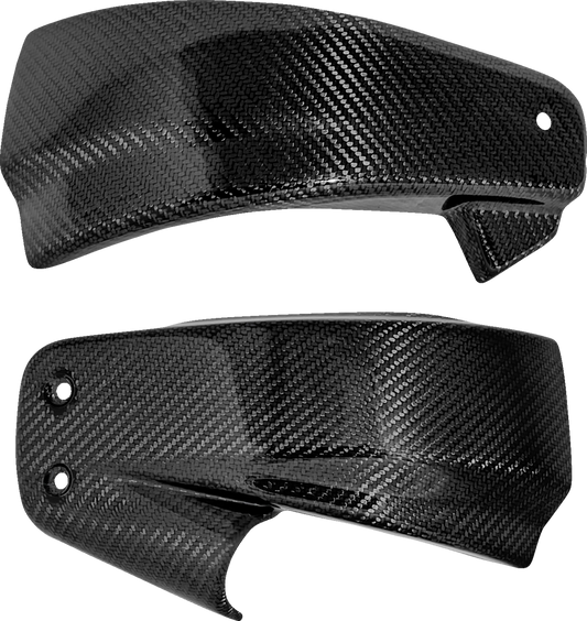 Saddlemen Carbon Fiber Gloss Side Covers fits 2018-2024 Harley Softail FLFB FXBR