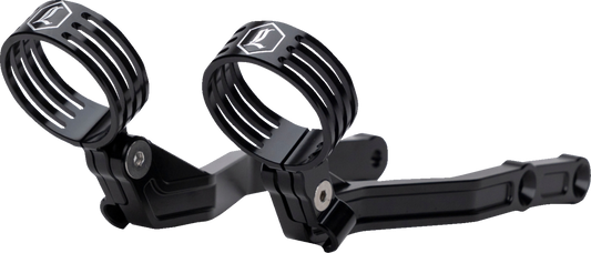 Legend REVO ARC Black Remote Reservoir External Mounts for 14-25 Harley Touring
