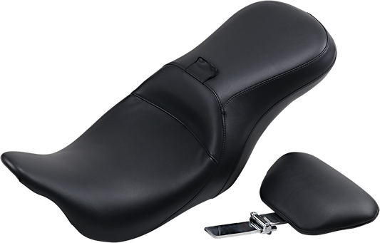 Le Pera Outcast Smooth Seat & Backrest fits 2008-2024 Harley Touring LK-997BR