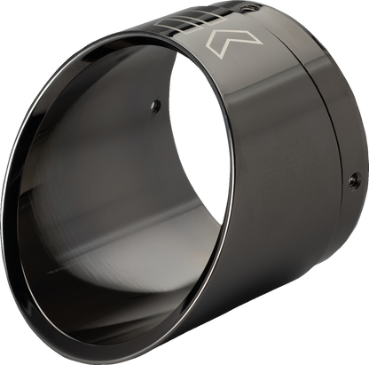 Khrome Werks 4.5" Eclipse Edge Slash Exhaust End Cap Tip for Harley Davidson