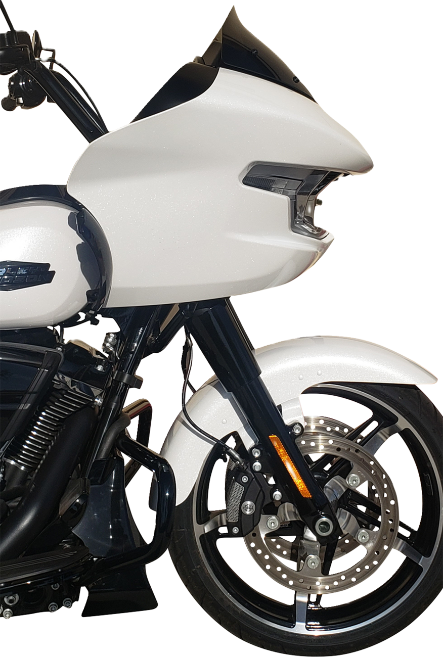 Wind Vest 9.5" Dark Smoke Fairing Windshield fits 2023-2025 Harley Road Glide