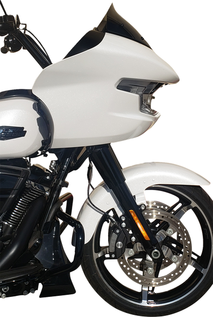Wind Vest 9.5" Dark Smoke Fairing Windshield fits 2023-2025 Harley Road Glide