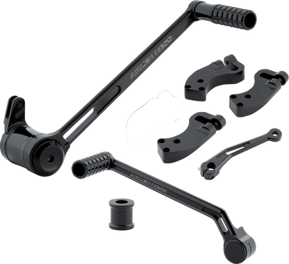Arlen Ness Black SpeedLiner +3" Foot Control Kit for 1999-2023 Harley Touring
