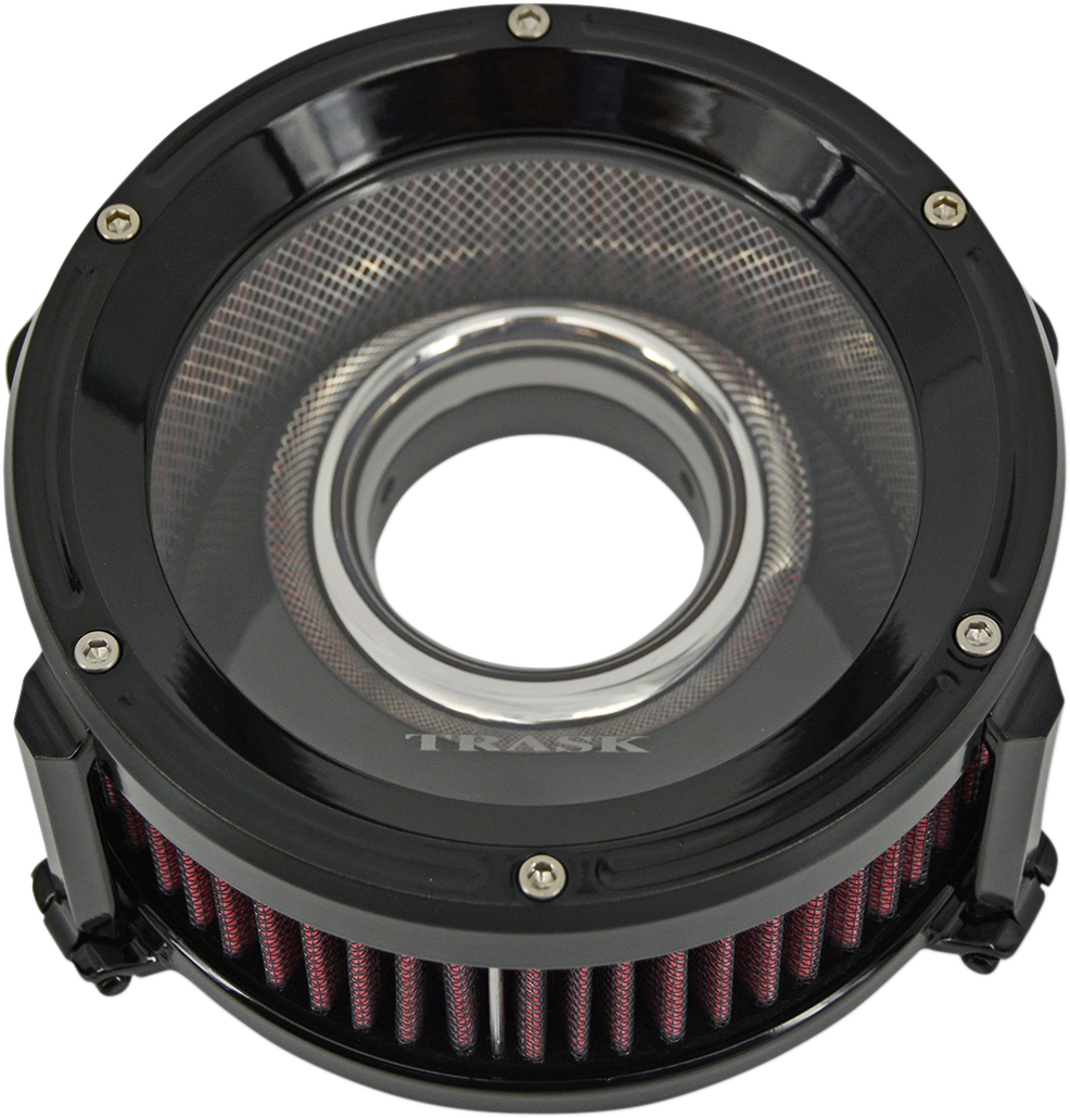 Trask Assault Charge High-Flow Black Air Cleaner for 1991-2022 Harley Sportster