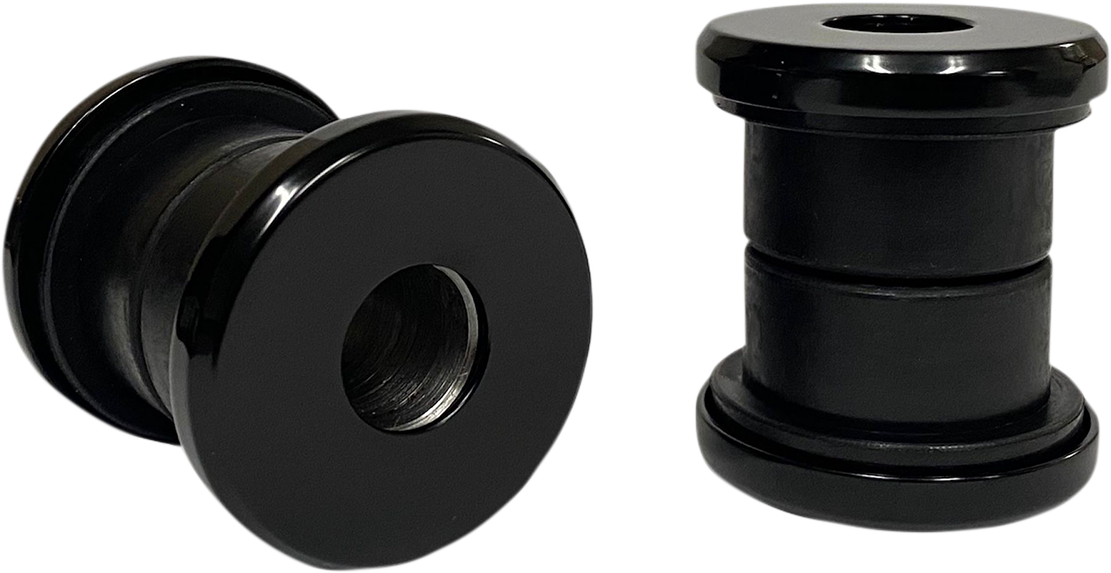 Pro One Black Handlebar Riser Bushing Kit 1973-2017 Harley Dyna Softail Touring
