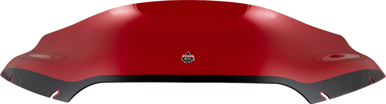 Klock Werks Kolor Flare 6" Red Windshield fits 2015-2023 Harley Road Glide FLTR