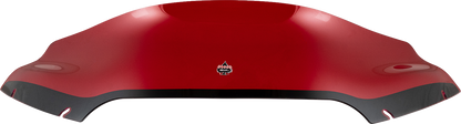 Klock Werks Kolor Flare 6" Red Windshield fits 2015-2023 Harley Road Glide FLTR