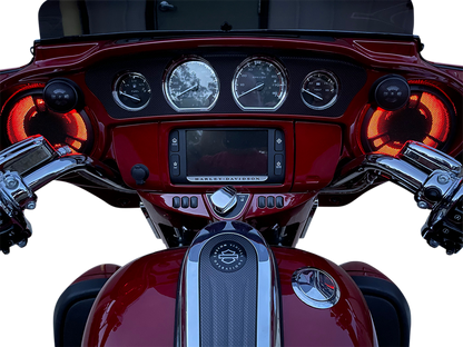 Custom Dynamics LED Upper Fairing Speaker Lights 2014-2024 Harley Touring FLHX
