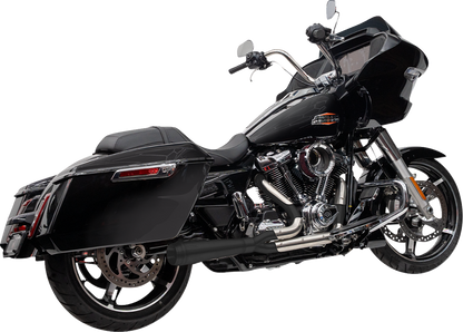 Trask Assault 2-1 Black Exhaust System fits 2023-2025 Harley Touring TM-5011BK