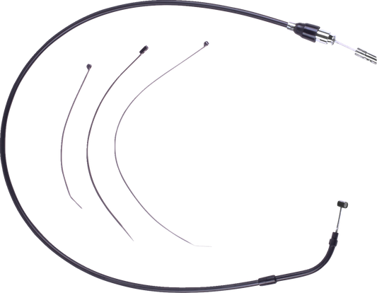 Drag Specialties 39.25" Upper Quick Connect Clutch Cable 23-26 Harley Road Glide