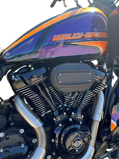 Kodlin USA Black Oval Air Cleaner Filter Kit for 2023-2024 Harley Touring