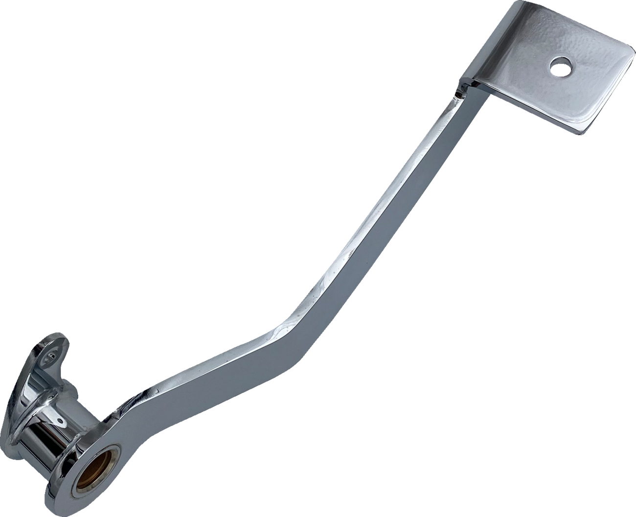 Drag Specialties Chrome Rear Brake Pedal fits 2000-2006 Harley Softail FXST
