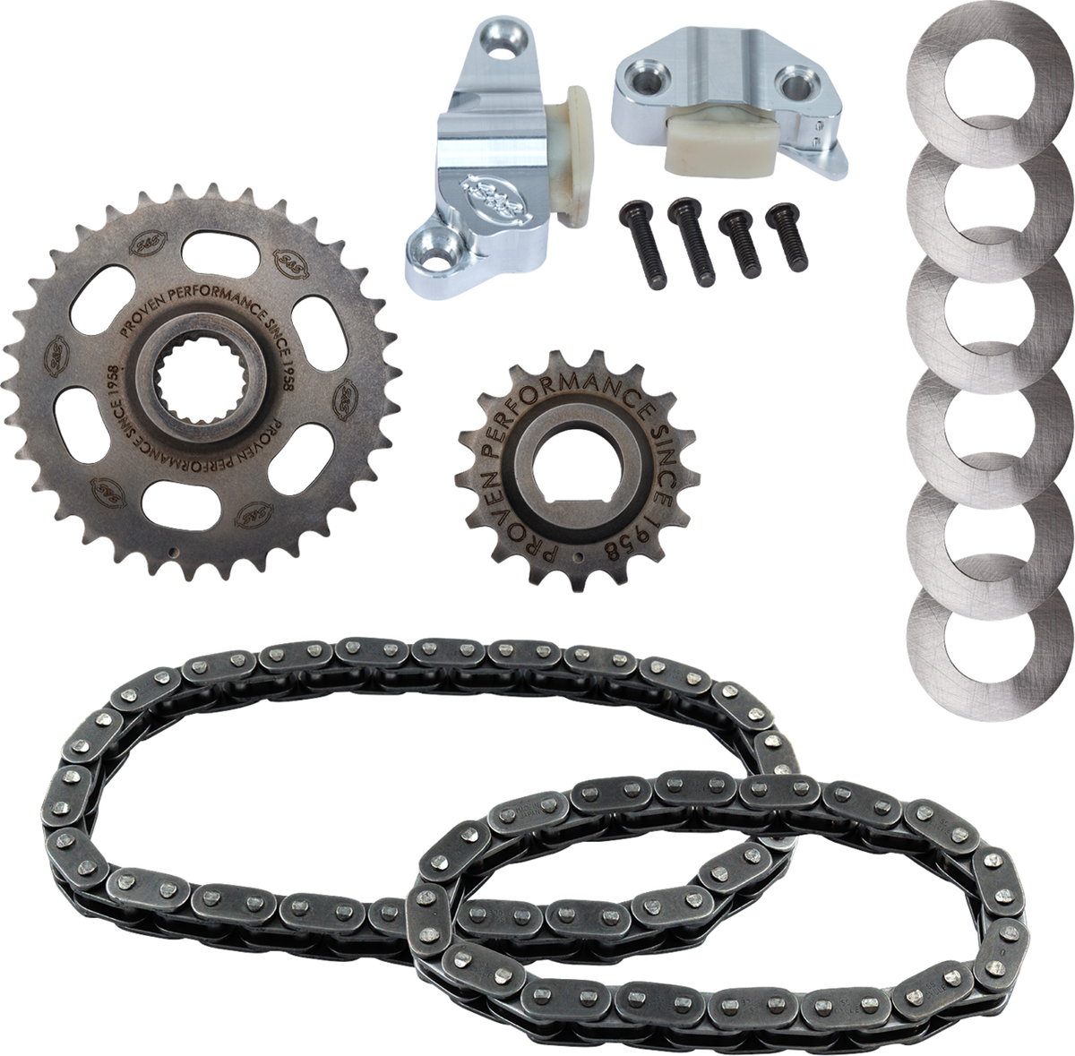 S&S Camshaft Chain Drive Tensioner Kit for 2007-2017 Harley Touring Softail Dyna