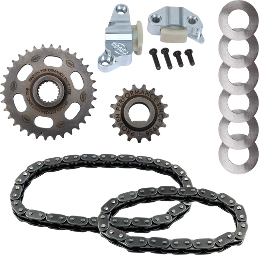S&S Camshaft Chain Drive Tensioner Kit for 2007-2017 Harley Touring Softail Dyna
