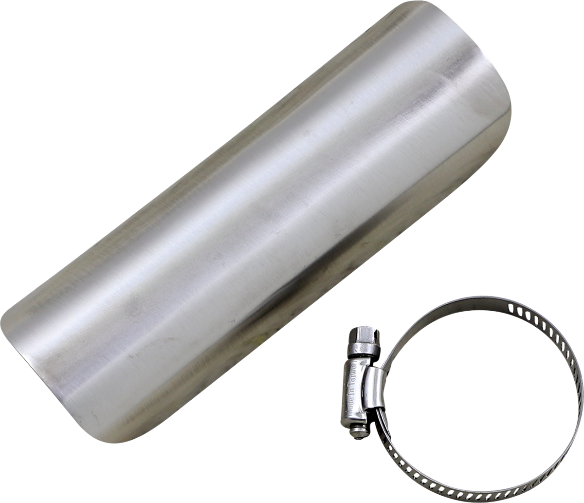 Bassani Partial Stainless Steel 5.5" x 2" Motorcycle Exhaust Heat Shield