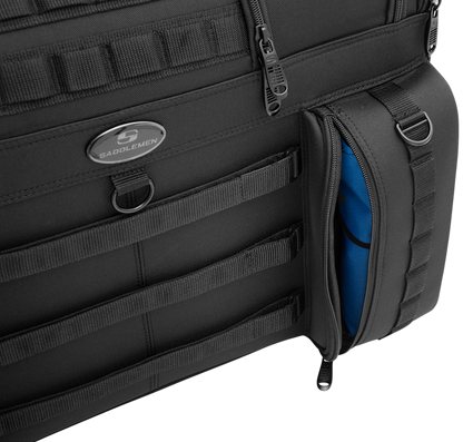 Saddlemen BR4100 Tactical Textile Rear Back Seat Bag Luggage Harley Davidson