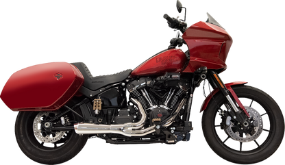Bassani Ripper Chrome 2-1 Exhaust System fits 2022-26 Harley Softail FLHC FXLRST