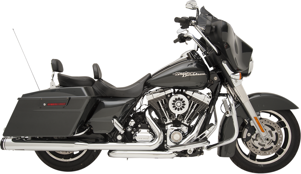 Khrome Werks Dominator 2-2 Cross Under Exhaust for 2009-2016 Harley Touring
